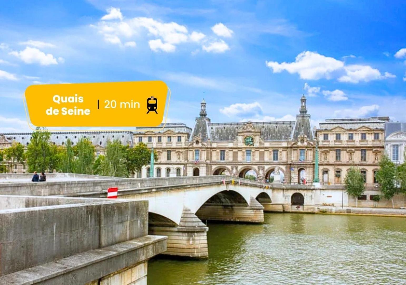 129 Suite Haim - Superbe Appartement A Paris. Eksteriør billede